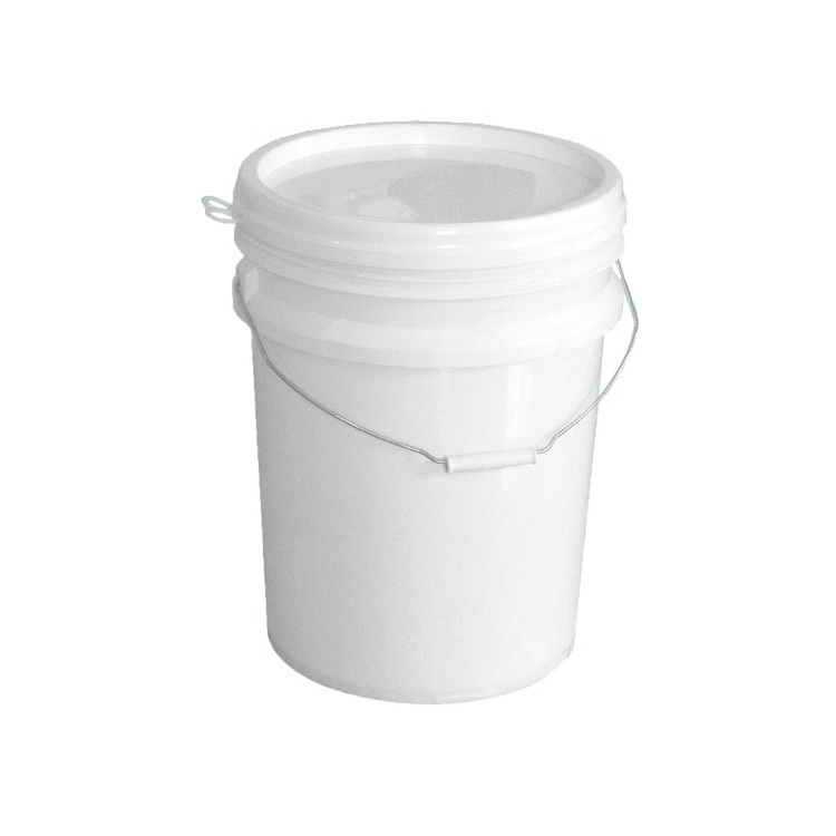 Plastic bucket Factory hot sale wholesale IML color customized pp plastic bucket for ice cream container 1L with handle