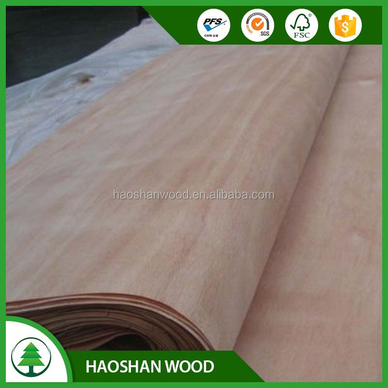 Natural 0.5m rotary cut face plywood for sale,price marine plywood Okoume Wood Veneer