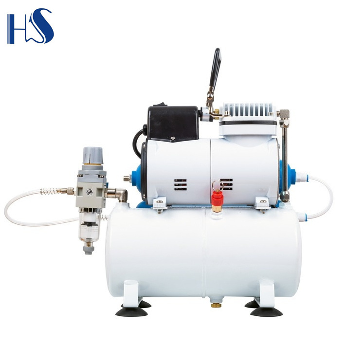 Haosheng AF186 portable 30 psi airbrush compressor for car