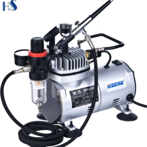 AS18K-2 motorbike airbrush helmet compressor kit multi purpose airbrush compressor set