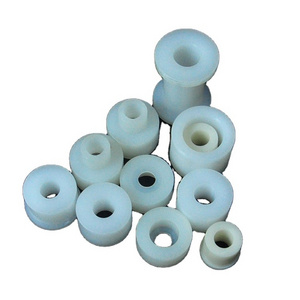 Manufacturers supply white PTFE bellows PTFE processing parts plastic shaped processing parts