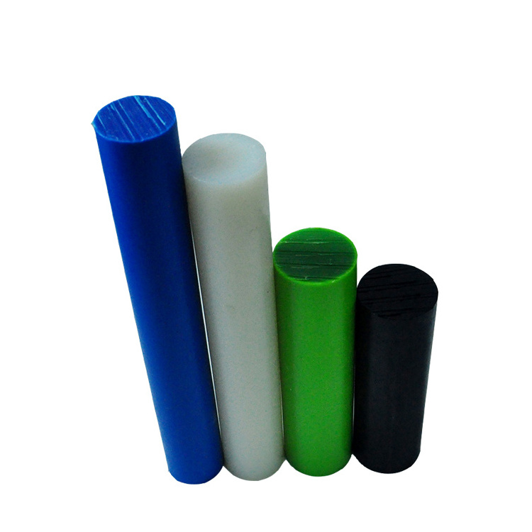 Manufacturers direct sales of black and white nylon rod blue cast nylon 6 plastic rod