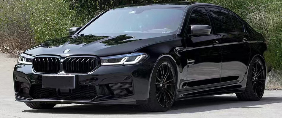 PP Plastic F10 Update to F90 M5 2021-2023 Facelifts Accessories Bodykit For BMW F10 F18 5 Series 2018-2020 Modified Body Kit