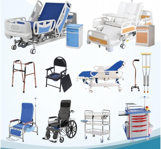 single crank for clinic and hospital  sand bed icu hospital bed hospital furniture