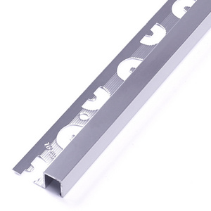 Foshan FSF Metal Transition Strips Mirror Square Shaped Decorative Border Tile Corner Tile Trim Bathroom Molding Edge