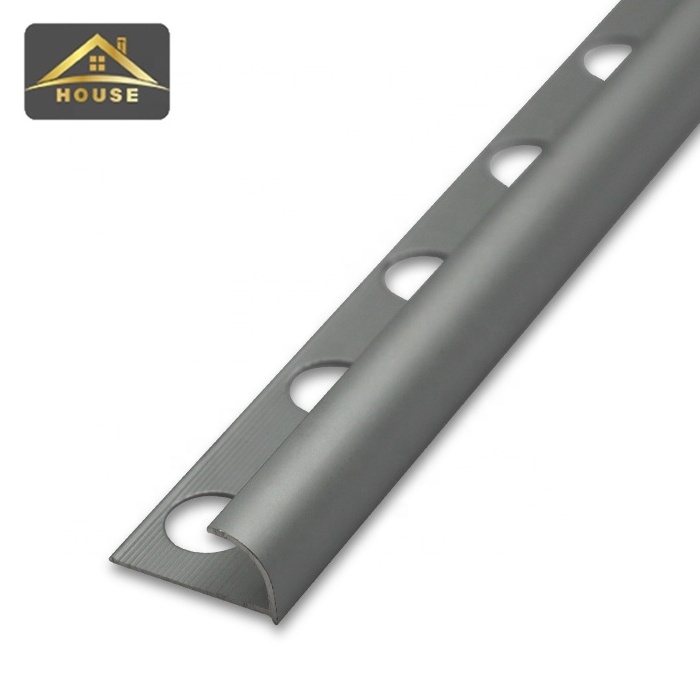 FSF manufacturer tile tools decor metal edge decoration aluminum profiles ceramic corner edge tile trim for wall