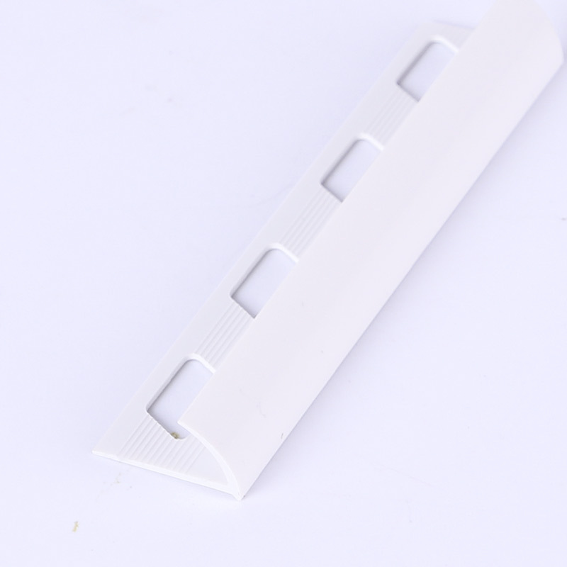 Foshan FSF Free Sample Wall Corner Flexible Ceramic Corners Strip Trim Angle Ceramic Pvc Plastic Tile Trim For Curved Edge