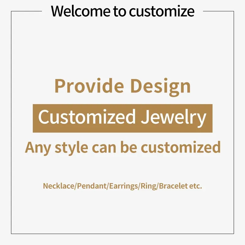 Custom Jewelry Factory High End 14k 18k Solid Gold Silver Jewellery Design 925 Sterling Silver Custom Made Jewelry Manufacturers