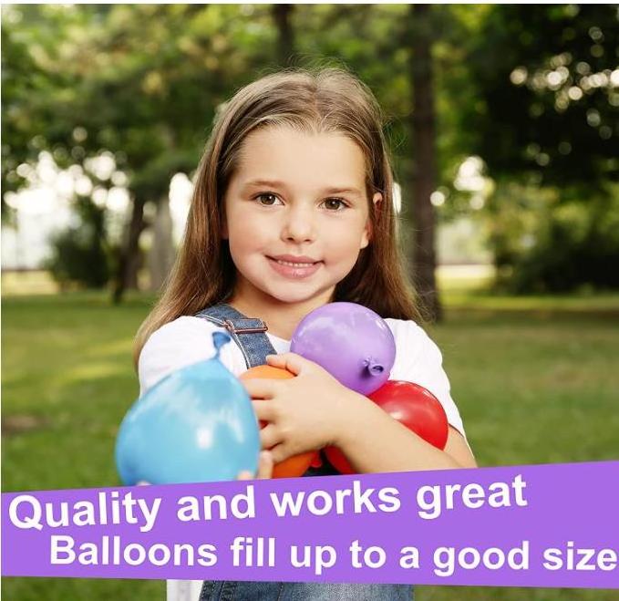 Wholesale water balloon 111 quick fill fast filling latex water balloons bunches for kids swim party toys