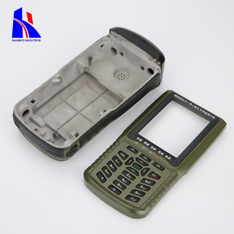 HMT Injection Mould for machinery and equipment spare parts and overmolding