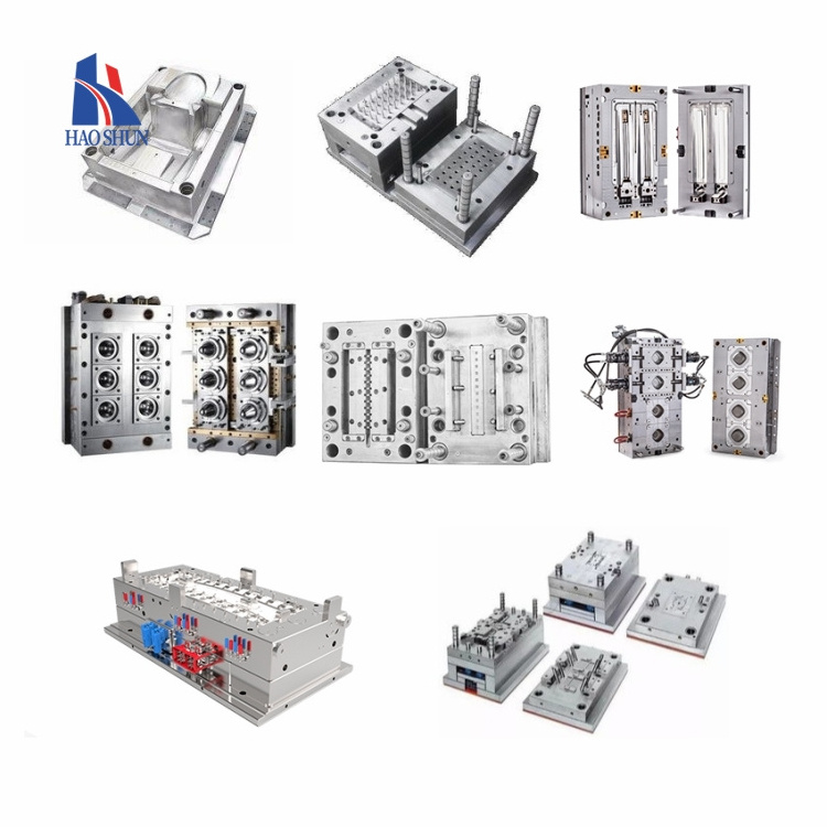 Hot Runner Valve Gate 72 Cavity 30/25mm 16g Pet Preform Mould without Tail Plastic Injection Mould HASCO Injection Mould Making/