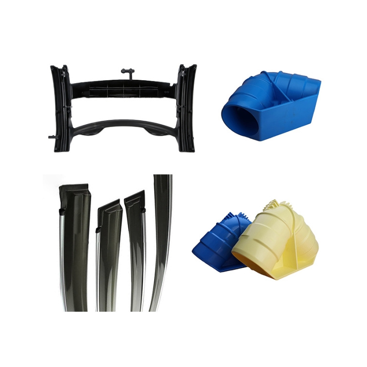 Custom manufacturing black polyethylene PE ABS electronic auto scooter parts cheap plastic injection molding mould/