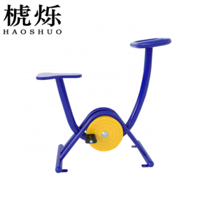 factory low price high quality Steel  Park Exercise Rider exercise bike in park/gym outdoor fitness equipment park gym