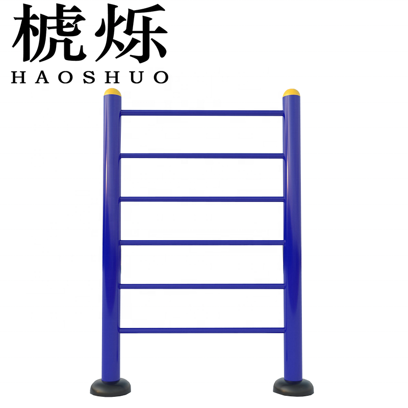 Hot Sale high quality Steel single parallel bars in park/gym steel used outdoor fitness equipment park/gym exercise