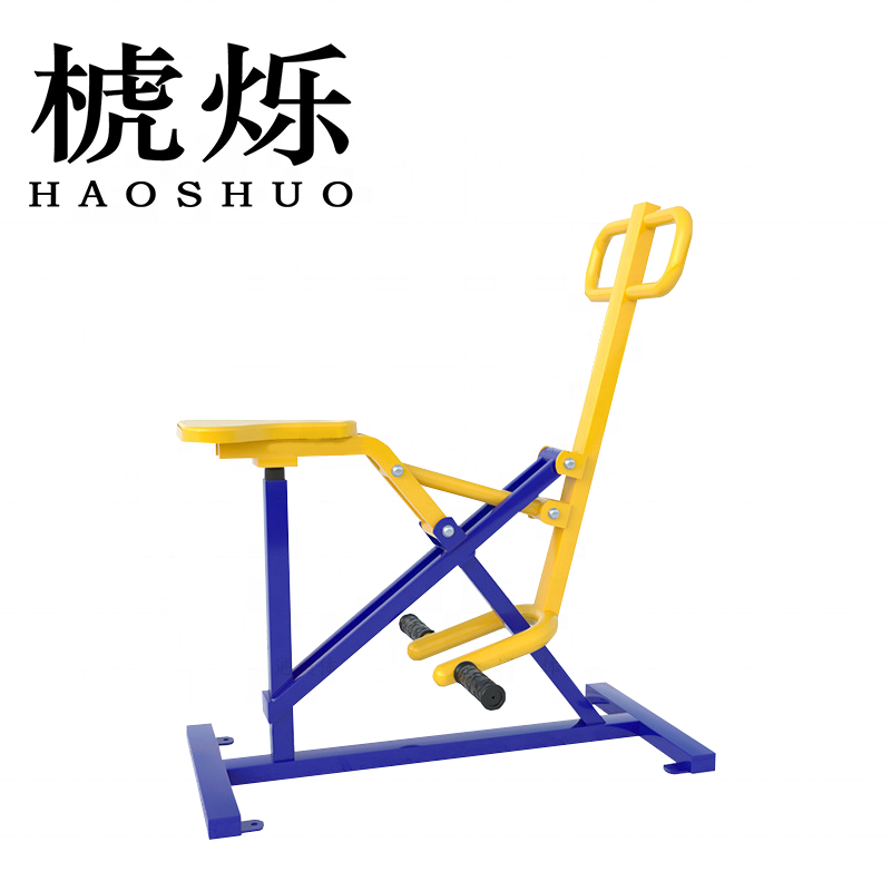 factory low price high quality Steel  Park Exercise Rider exercise bike in park/gym outdoor fitness equipment park gym