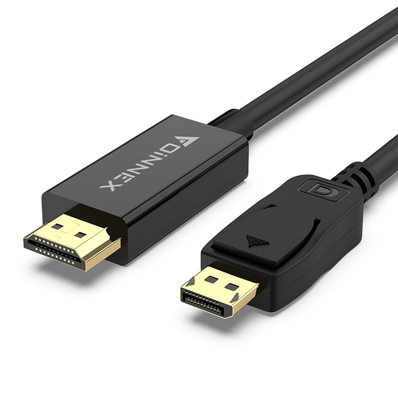 1080P Full HD Display Port to HDMI Gold-Plated Cable 1920x1200 1440x900  1280x720  DP