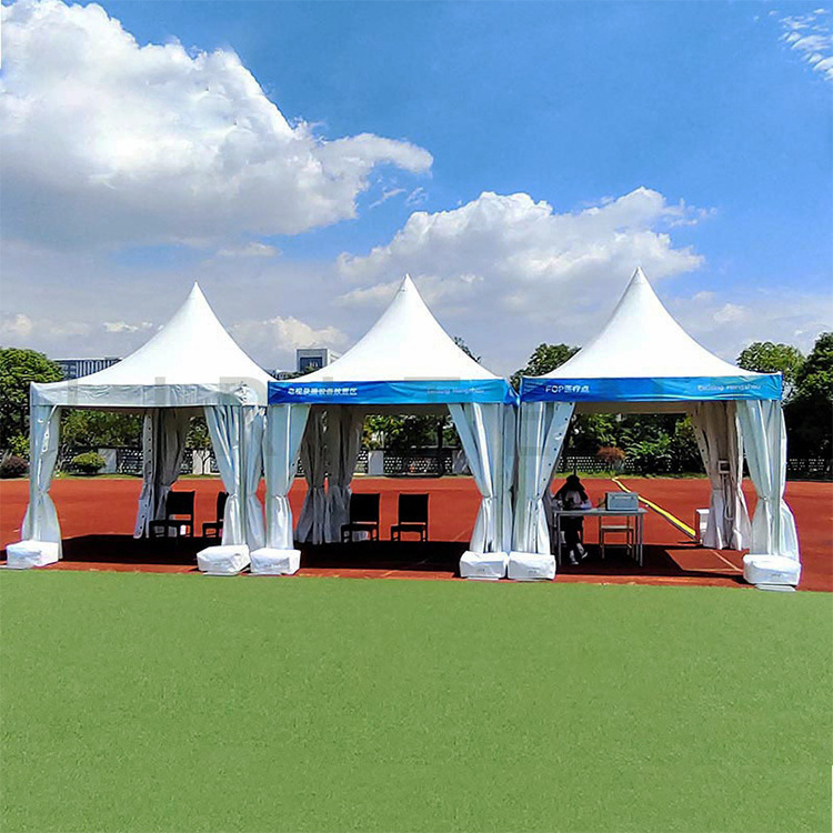 Customized Outdoor Pagoda Tent PVC Fabric Circus Party Event Tent Festival Large Exhibition Pagoda Tent