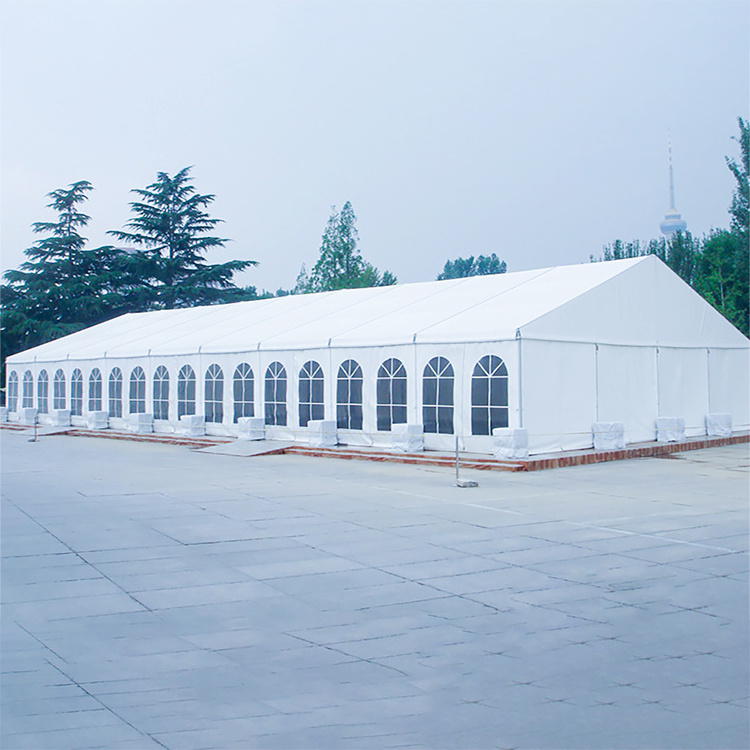 Luxury 10x30 20x30 20x40 big white chapiteau large outdoor wedding tent for 200 300 500 800 people clear roof party tent