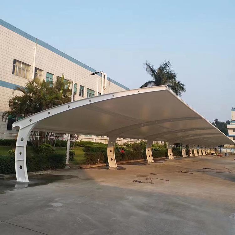 Membrane structure car shed tension membrane parking outdoor car parking shed