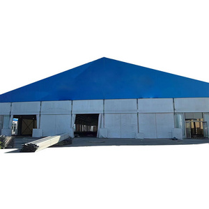 Weatherproof Outdoor Aluminum Storage Large Industrial Warehouse Tent For Selling