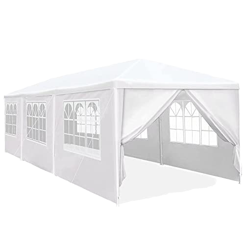 Pe/durable Outdoor Wedding Party Tent Camping Shelter Canopy With Removable Sidewalls