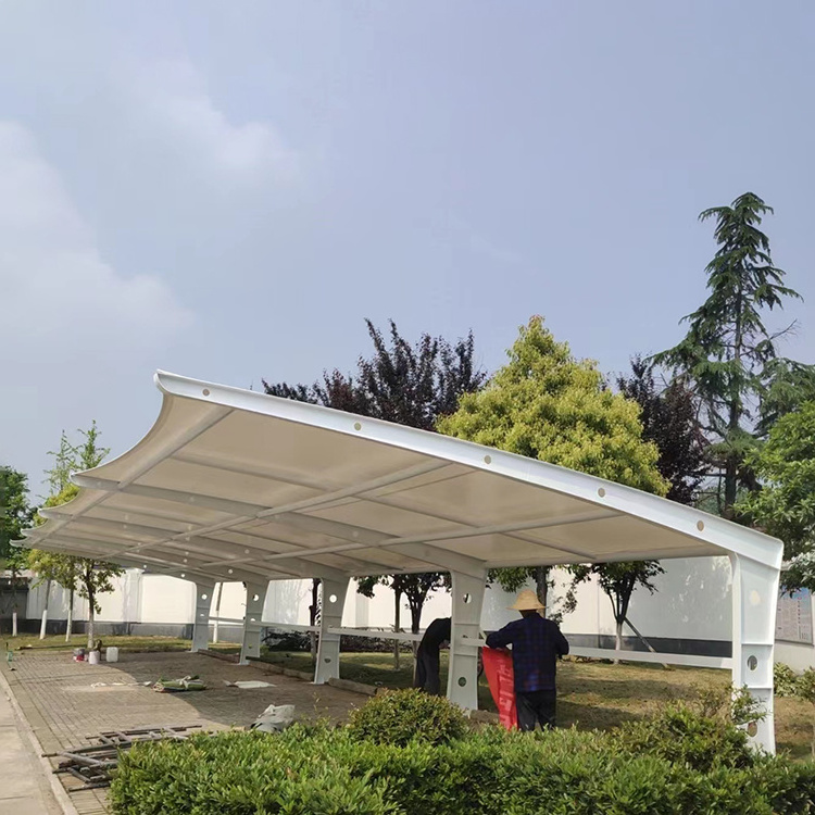 Membrane structure car shed tension membrane parking outdoor car parking shed