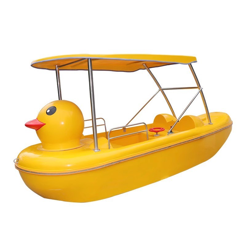 Factory Promotion Water Play Equipment Aqua Bike Engine Electric Boat Pedal Boats For Sale