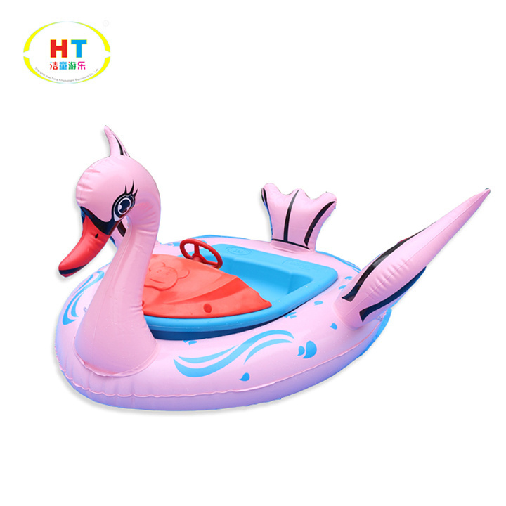 Factory Commercial Portable Plastic Boat Inflatable Pool Game Bumper Boat with Battery Boat for Kids And Adults