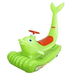 Wholesale Factory Price Beautiful Light Kids Mini Dolphin Electric Kids Car Bumper Car