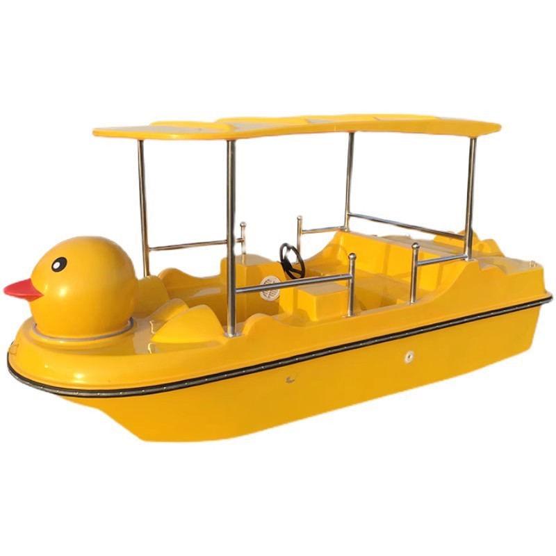 Factory Promotion Water Play Equipment Aqua Bike Engine Electric Boat Pedal Boats For Sale