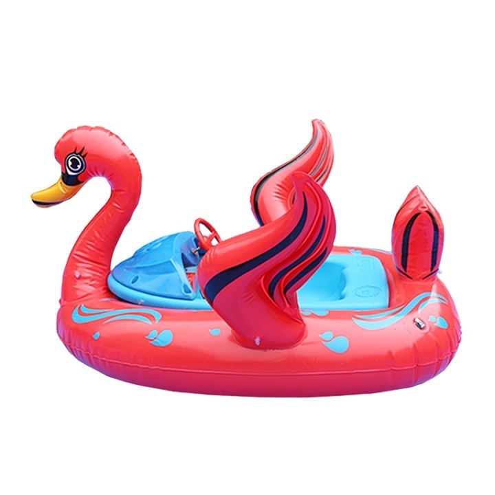 Factory Commercial Portable Plastic Boat Inflatable Pool Game Bumper Boat with Battery Boat for Kids And Adults