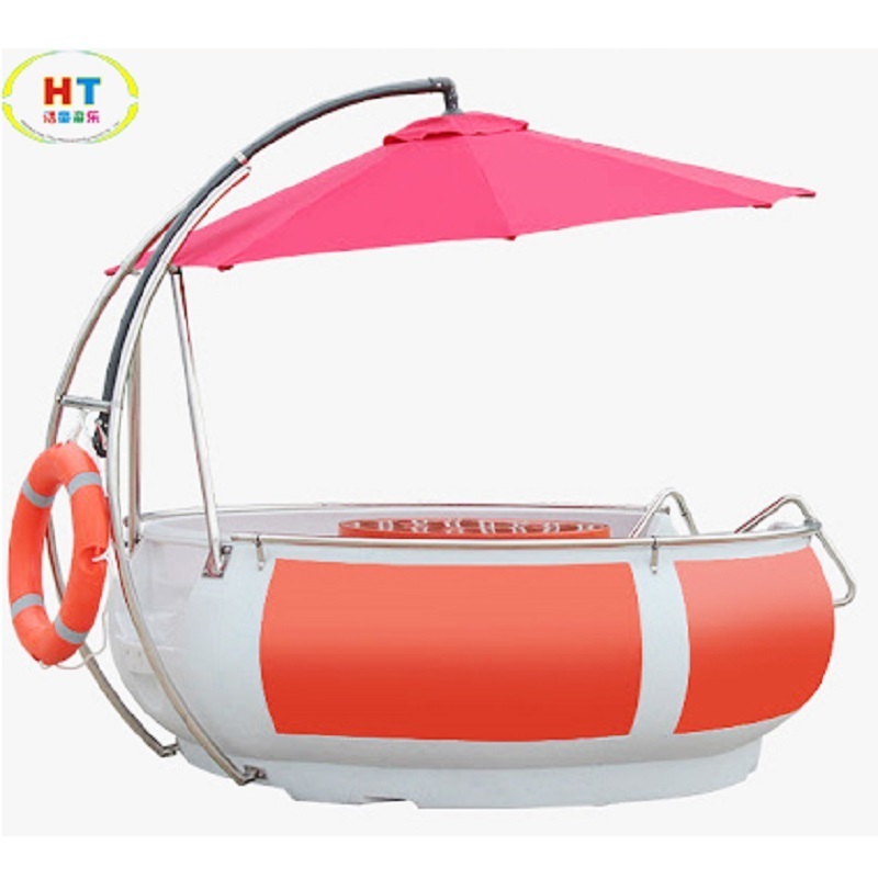 Chinese Factory Price Hot Selling Electric Boat BBQ Fiberglass Boat With High Quality For Sale