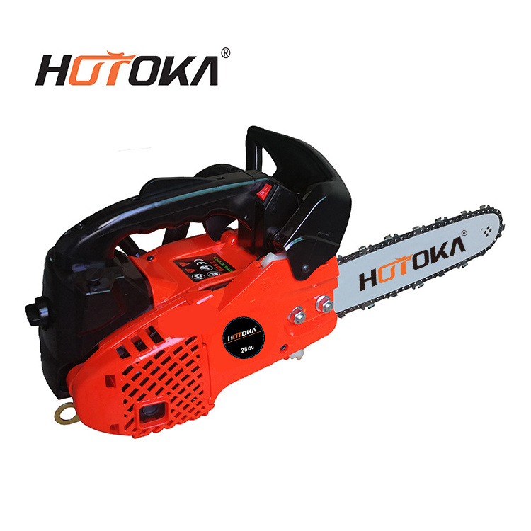 New model 25cc small chainsaw gasoline hand powered 2500 chainsaw with CE