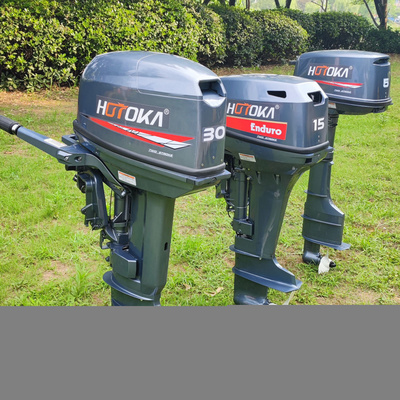 HOTOKA long shaft outboard engines 2 stroke 4 stroke boat engine 3HP/3.5HP/5HP/9.9HP/15HP/30HP/40HP marina outboard boat motor