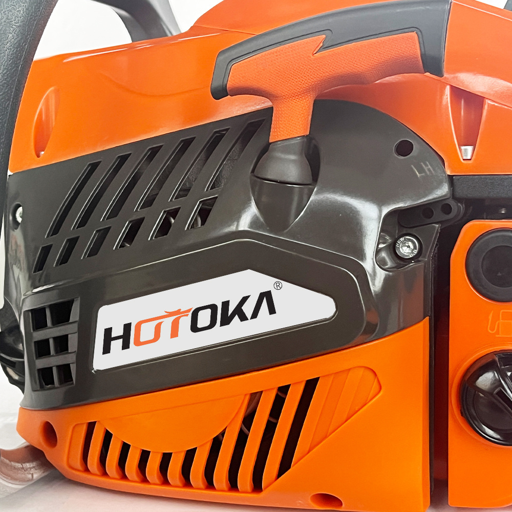 HOTOKA New Design 58cc Gasoline Chainsaw CS5800 Wood Cutting Machine Professional 5800 Petrol Chain Saw