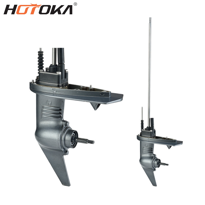 HOTOKA Outboard Motor Boat Engine, 2 Stroke Fishing Boat Engine 3.5HP Gas Trolling Motor boat engine with Water Cooling