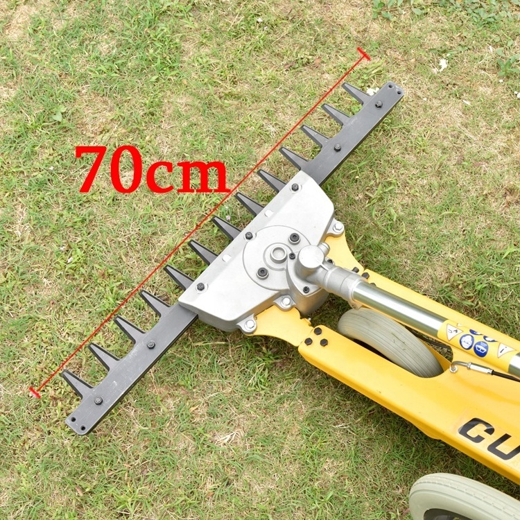 wholesale price grass cutter machine 2 stroke hand push brush cutter blade mower weed trimmer petrol machine grass cutter