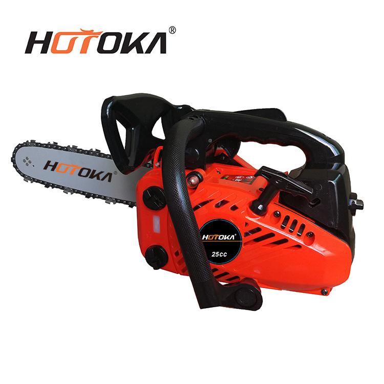 New model 25cc small chainsaw gasoline hand powered 2500 chainsaw with CE