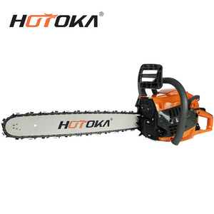 HOTOKA New Design 58cc Gasoline Chainsaw CS5800 Wood Cutting Machine Professional 5800 Petrol Chain Saw