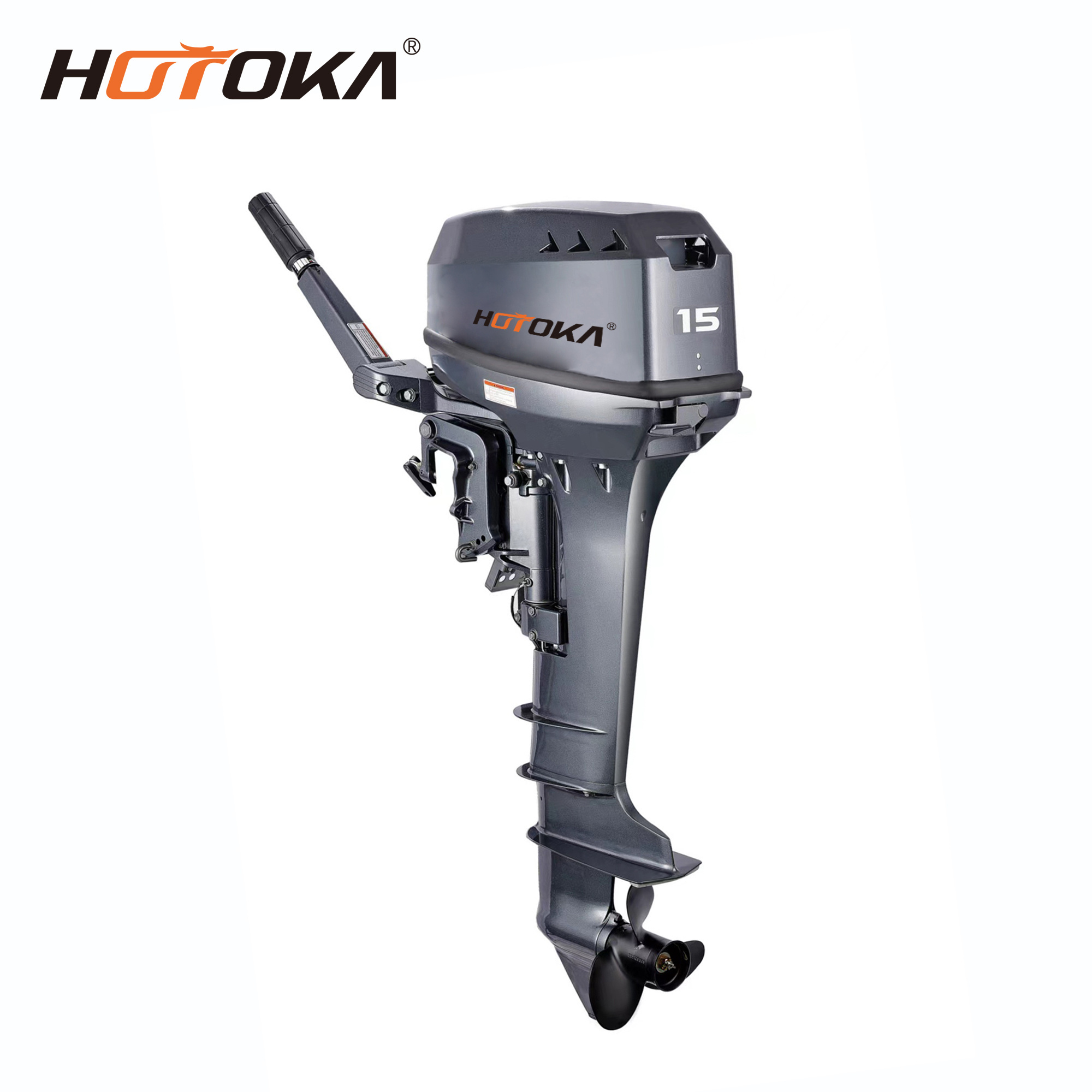 Japan technology wholesale boat motor 2 stroke outboard boat engine cheap used Chinese 15hp long shaft outboard motor