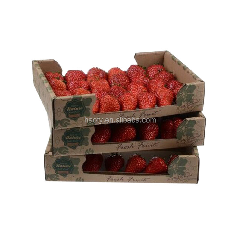 Corrugated carton box for tomato