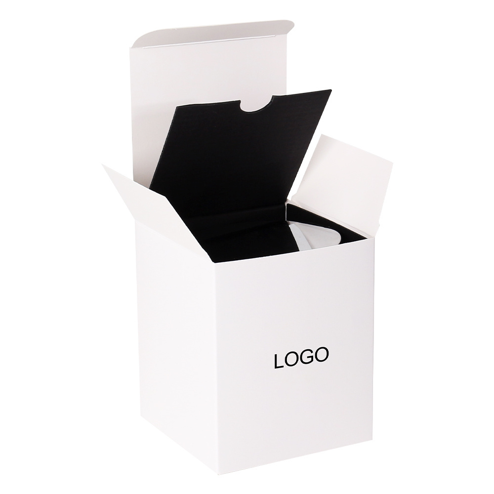 Cardboard Recyclable UV Coating Custom Craft Gift Folding Candle Paper Box Packaging