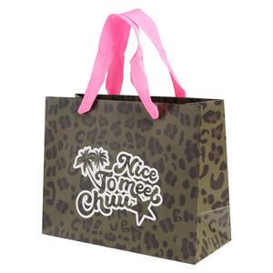 supply reasonable price promotion white craft paper bag custom logo kraf paper bags luxury paper bag for candle