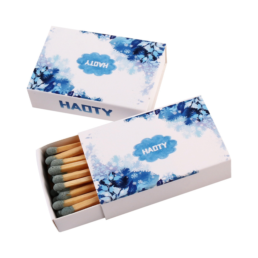 Luxury Matchsticks Safety Custom Color Multi-Style Matchboxes with Matches