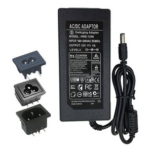 Desktop Power Adaptor AC DC Power Supply 12V 24V 2A 3A 4A 5A Switching Power Adapter for Projector Printer