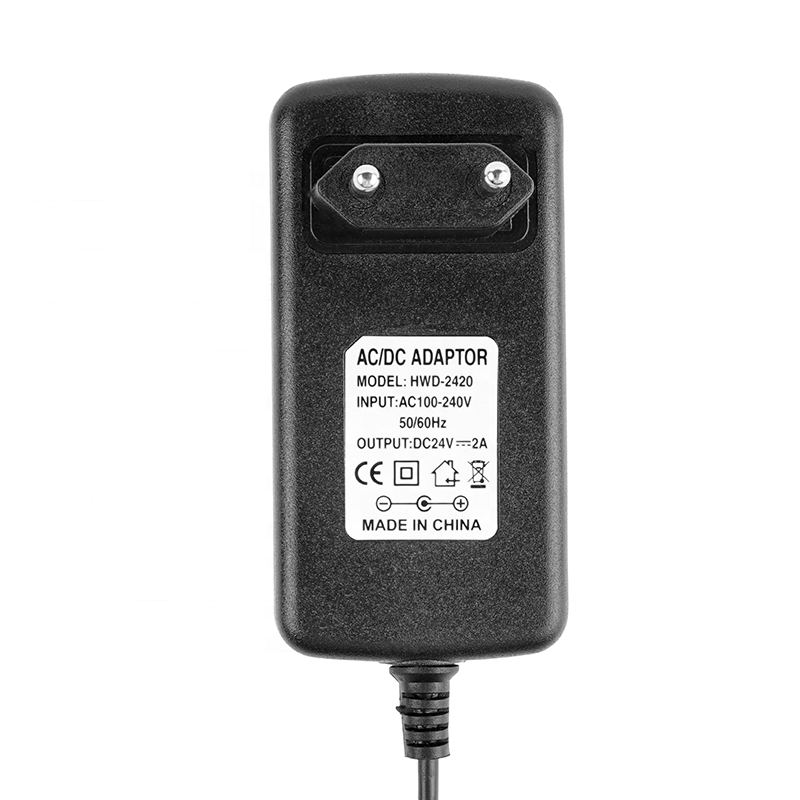 EU Plug Wall Mount AC DC Adapter 24V 3A Switching Power Adaptor 5V 6V 9V 12V 15V 18V 24V 0.5A 1A 1.5A 2A 2.5A 3A