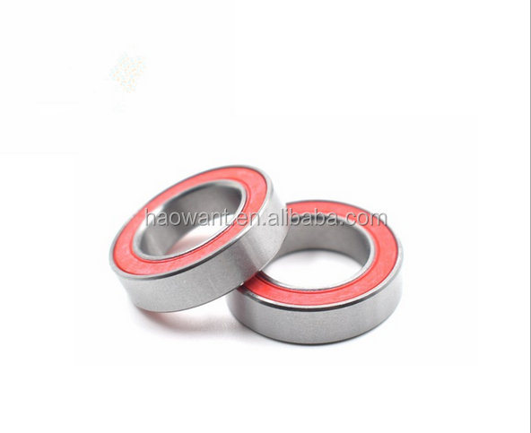 17287 2RS Deep Groove Ball Bearing 17x28x7mm Hybrid Ceramic Ball Bearing Bike Hub Bearing 17287 2rs