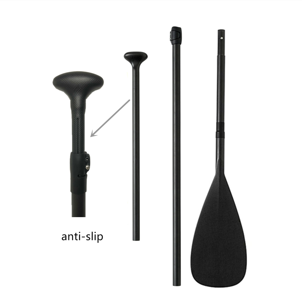 New Design Factory Price Anti-twist 3 piece Full Carbon Fiber SUP Paddle