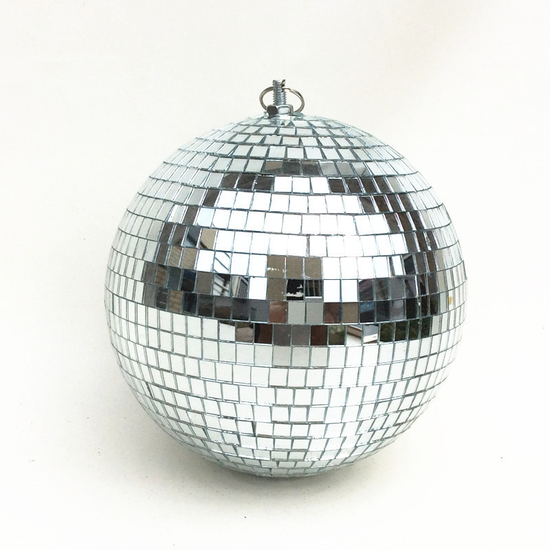 Party Holiday Supplies 2-100cm Silver Mirror Foam Ball Hanging Tree Ornaments Christmas Decoration Disco Mirror Balls