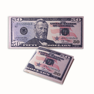 Foreign Currency Coins Dollar Europe America South Korea Creative Canvas Short Wallet Coin Wallet Gift Travel